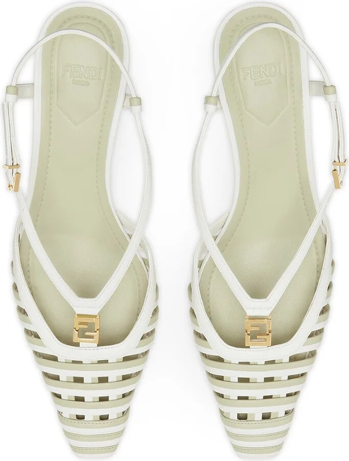FFold Slingback Kitten Heel Pump - Image 3