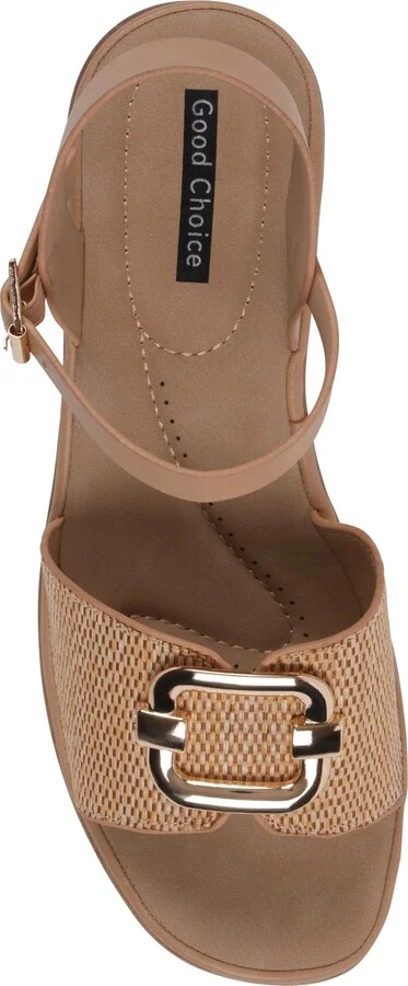 Fia Buckle Wedge Sandal - Image 7