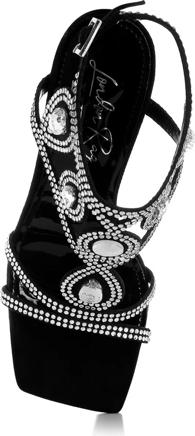 Fialka Crystal Embellished Stiletto Sandal - Image 5