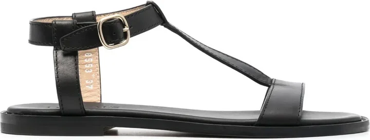 Fibbia T-bar leather sandals
