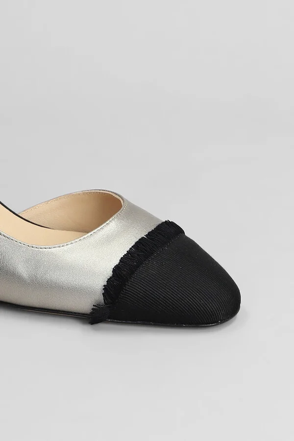 Ficus Pumps In Gunmetal Leather - Image 5