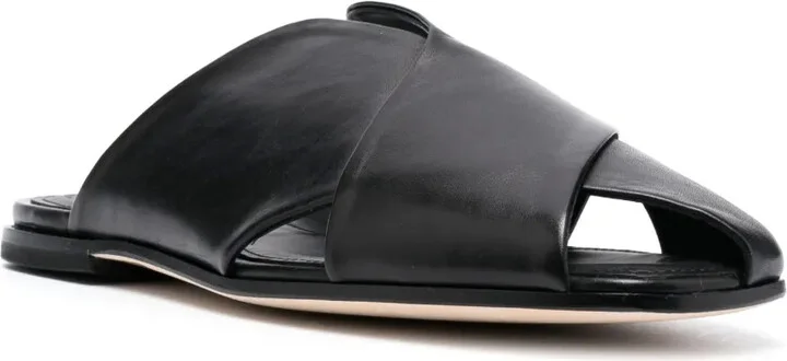 Fidel 008 cut-out leather sandals - Image 2