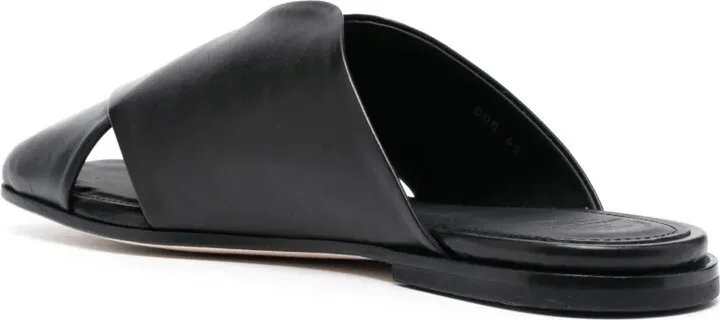 Fidel 008 cut-out leather sandals - Image 3