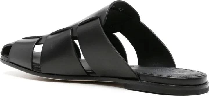 Fidel leather caged slides - Image 3