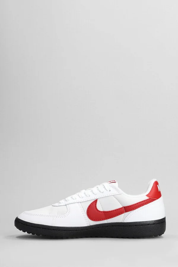 Field General 82 Sp Sneakers In White Leather And Fabric - Image 3