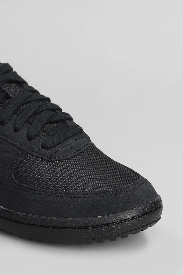 Field General Sneakers In Black Suede And Fabric - Image 5