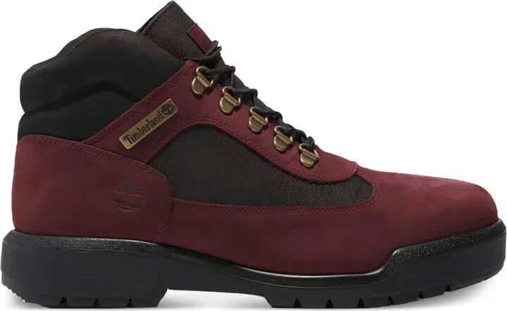 Field Lace Up "Dark Port" boots