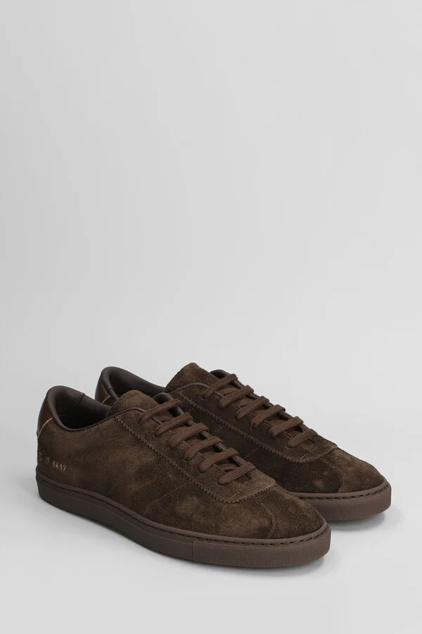 Field Trainer Sneakers In Brown Suede - Image 2