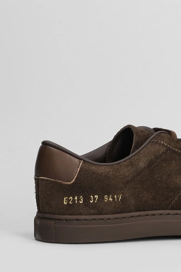 Field Trainer Sneakers In Brown Suede - Image 5