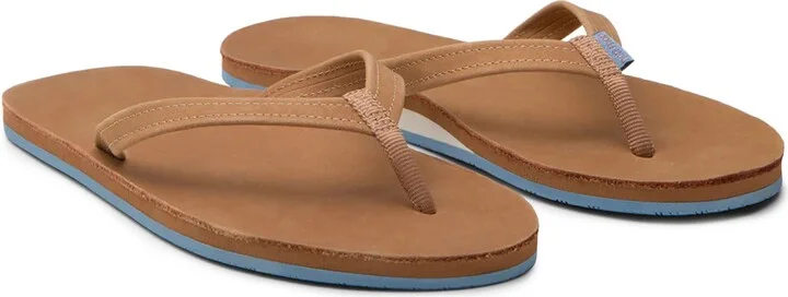 Tan/ Dusty Blue