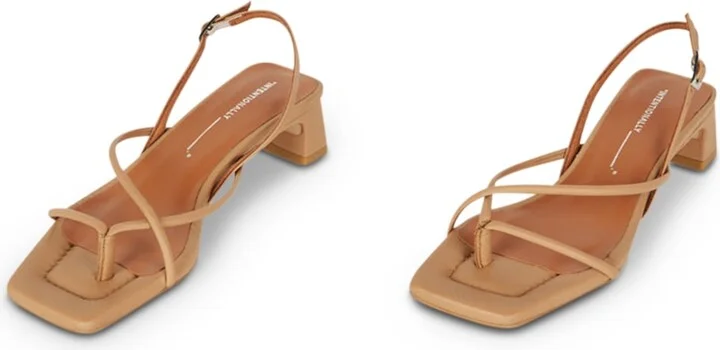 Fifi Heeled Sandal-Brown