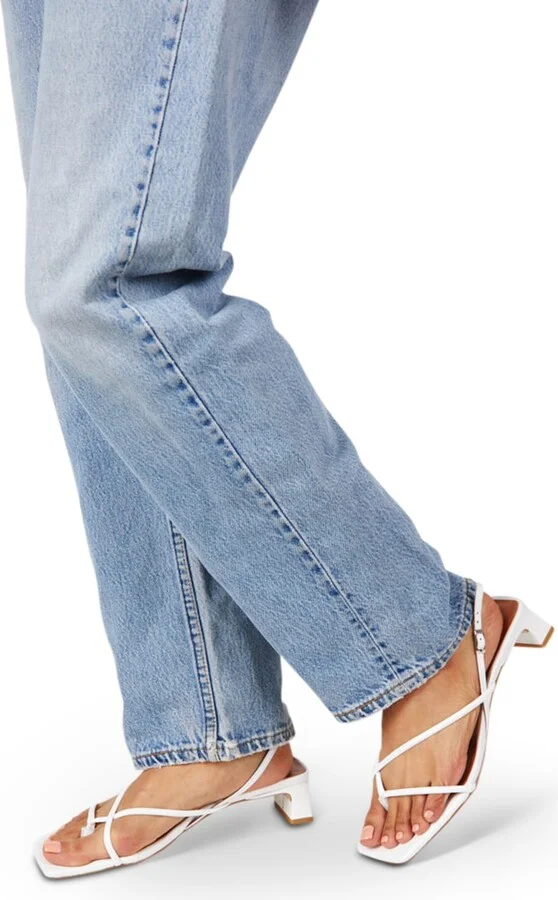 Fifi Heeled Sandal-White - Image 2