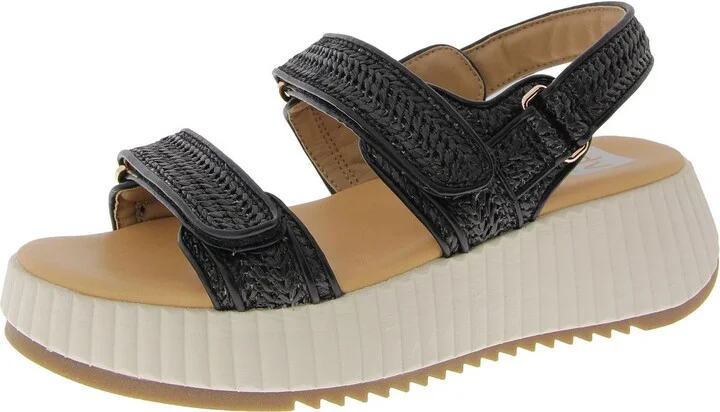 Fighter Womens Adjustable Platform Sport Sandals
