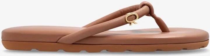 Fiji Nappa Leather Flip-Flops