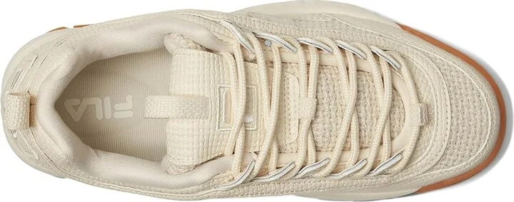 Fila Disruptor 2 Woven Women's Shoes Whitecap Gray/Egret/Egret : 9.5 B - Medium, Leather/Rubber - Image 8