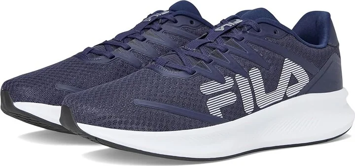 Fila Eletrico Men's Shoes Fila Navy/White/Metallic Silver : 11.5 D - Medium
