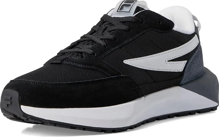 Fila Fila Racer Energized Men's Shoes Black/Castlerock/White : 10 D - Medium, Suede - Image 5