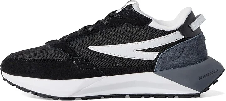 Fila Fila Racer Energized Men's Shoes Black/Castlerock/White : 10 D - Medium, Suede - Image 6