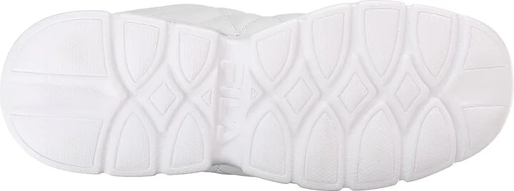 Fila Fulcrum 3 Men's Shoes White/White/Fila Navy : 11.5 D - Medium, Synthetic - Image 4