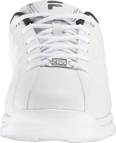 Fila Fulcrum 3 Men's Shoes White/White/Fila Navy : 11.5 D - Medium, Synthetic - Image 6