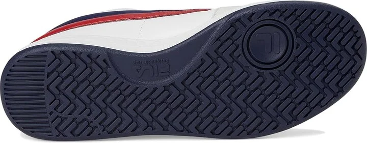 Fila FX-2 Women's Shoes White/Fila Navy/Fila Red : 6.5 B - Medium, Leather - Image 3