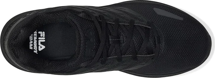 Fila Memory Sequence 2 Men's Running Shoes Black/Black : 8.5 D - Medium, Synthetic - Image 2