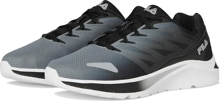 Fila Memory Sequence 2 Men's Running Shoes Black/Metallic Silver : 12 D - Medium, Synthetic
