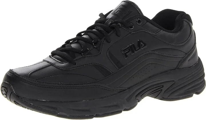 Fila Memory Workshift Men's Shoes Black/Black/Black : 13 D - Medium, Leather/Synthetic - Image 2