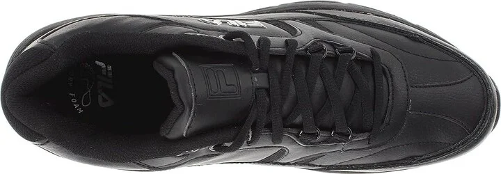 Fila Memory Workshift Men's Shoes Black/Black/Black : 13 D - Medium, Leather/Synthetic - Image 3