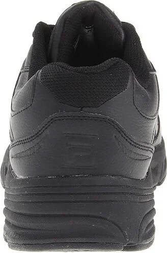 Fila Memory Workshift Men's Shoes Black/Black/Black : 13 D - Medium, Leather/Synthetic - Image 5