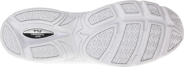 Fila Memory Workshift Men's Shoes White/White/White : 9 D - Medium, Leather/Synthetic - Image 4