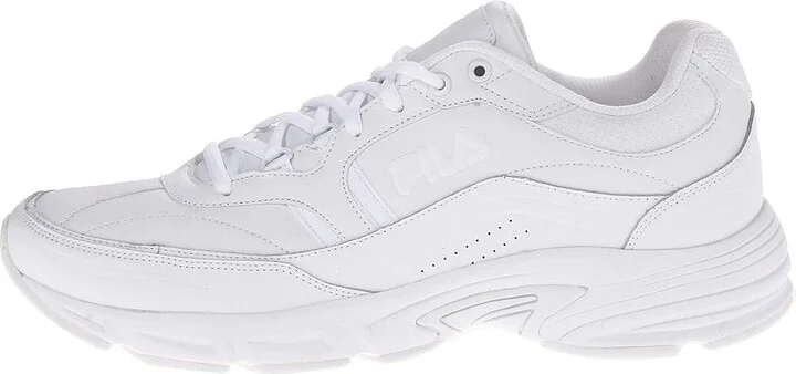 Fila Memory Workshift Men's Shoes White/White/White : 9 D - Medium, Leather/Synthetic - Image 7