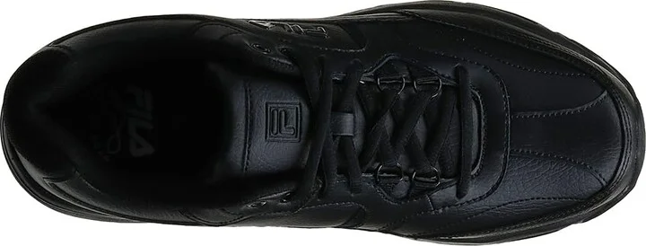 Fila Memory Workshift Women's Shoes Black/Black/Black : 6 C - Wide, Leather - Image 2