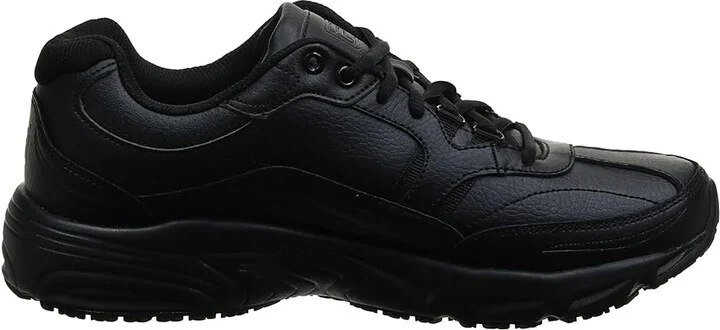 Fila Memory Workshift Women's Shoes Black/Black/Black : 6 C - Wide, Leather - Image 5