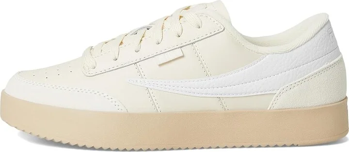 Fila Royalton Women's Shoes Whitecap Gray/White/Irish Cream : 8 B - Medium, Leather/Suede - Image 6