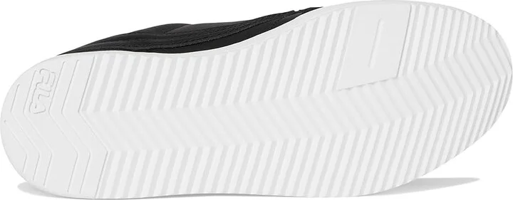 Fila Sanati Men's Shoes White/Black : 8.5 D - Medium, Leather/Suede - Image 3