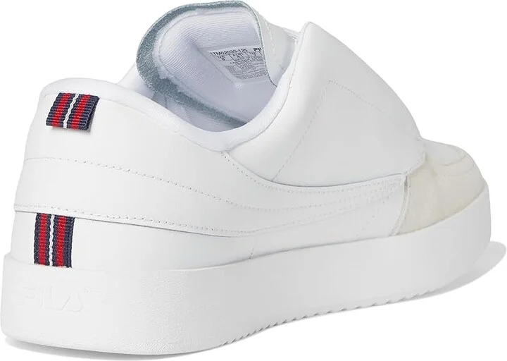 Fila Sanati Men's Shoes White/Black : 8.5 D - Medium, Leather/Suede - Image 10