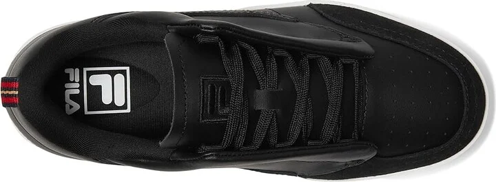 Fila Sanati Women's Shoes White/Black : 6.5 B - Medium, Leather - Image 2