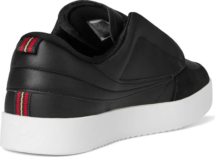 Fila Sanati Women's Shoes White/Black : 6.5 B - Medium, Leather - Image 4
