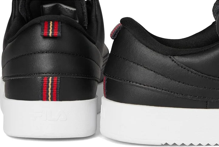 Fila Sanati Women's Shoes White/Black : 6.5 B - Medium, Leather - Image 7
