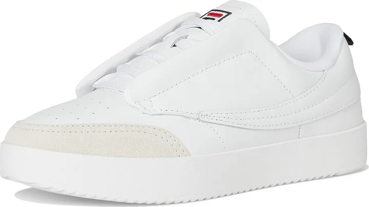 Fila Sanati Women's Shoes White/Black : 6.5 B - Medium, Leather - Image 11