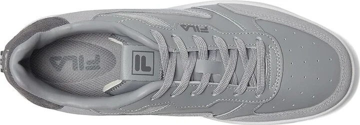 Fila Sizzo Men's Shoes Castlerock/White : 7.5 D - Medium, Leather/Suede - Image 2