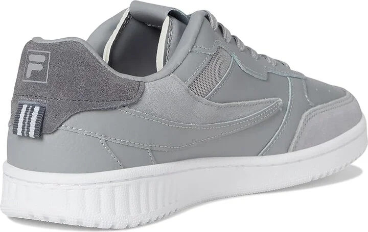 Fila Sizzo Men's Shoes Castlerock/White : 7.5 D - Medium, Leather/Suede - Image 4