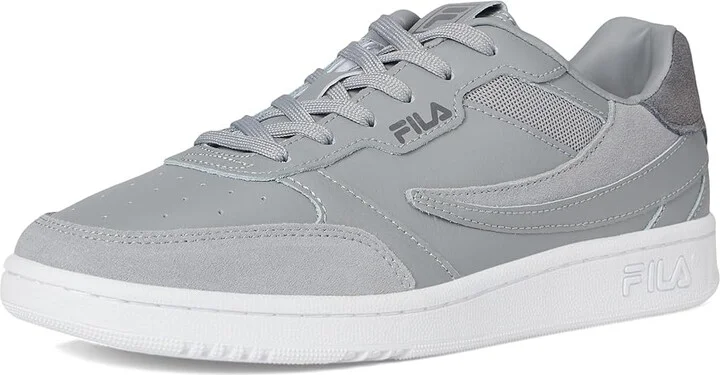 Fila Sizzo Men's Shoes Castlerock/White : 7.5 D - Medium, Leather/Suede - Image 5