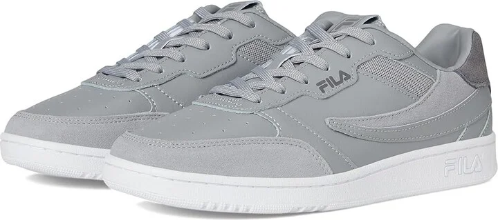 Fila Sizzo Men's Shoes Castlerock/White : 7.5 D - Medium, Leather/Suede