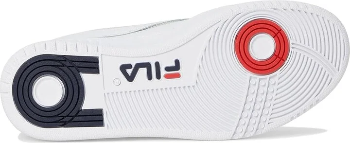 Fila Sizzo Women's Shoes Fila Navy/Fila Red 1 : 9 B - Medium, Leather/Rubber/Suede - Image 3