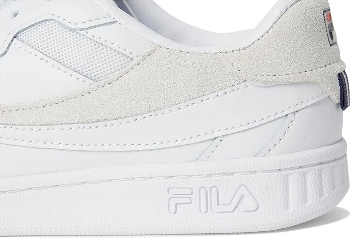Fila Sizzo Women's Shoes Fila Navy/Fila Red 1 : 9 B - Medium, Leather/Rubber/Suede - Image 7
