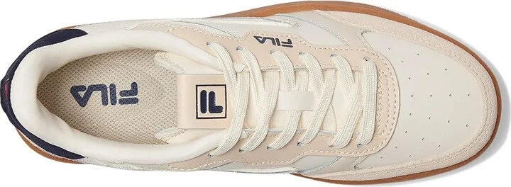 Fila Sizzo Women's Shoes Fila Navy/Fila Red : 10 B - Medium, Leather/Suede - Image 2