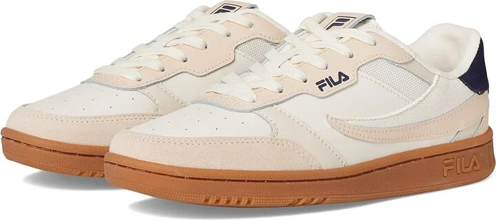 Fila Sizzo Women's Shoes Fila Navy/Fila Red : 10 B - Medium, Leather/Suede