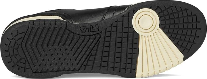 Fila Targa Nt Men's Shoes Seedpearl/Black : 7 D - Medium, Leather/Rubber - Image 3